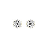 Stud Muffin Solitaire Diamond Ear Studs