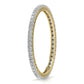 25 Pointer Round Diamond Bangle Pair