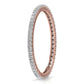 25 Pointer Round Diamond Bangle Pair