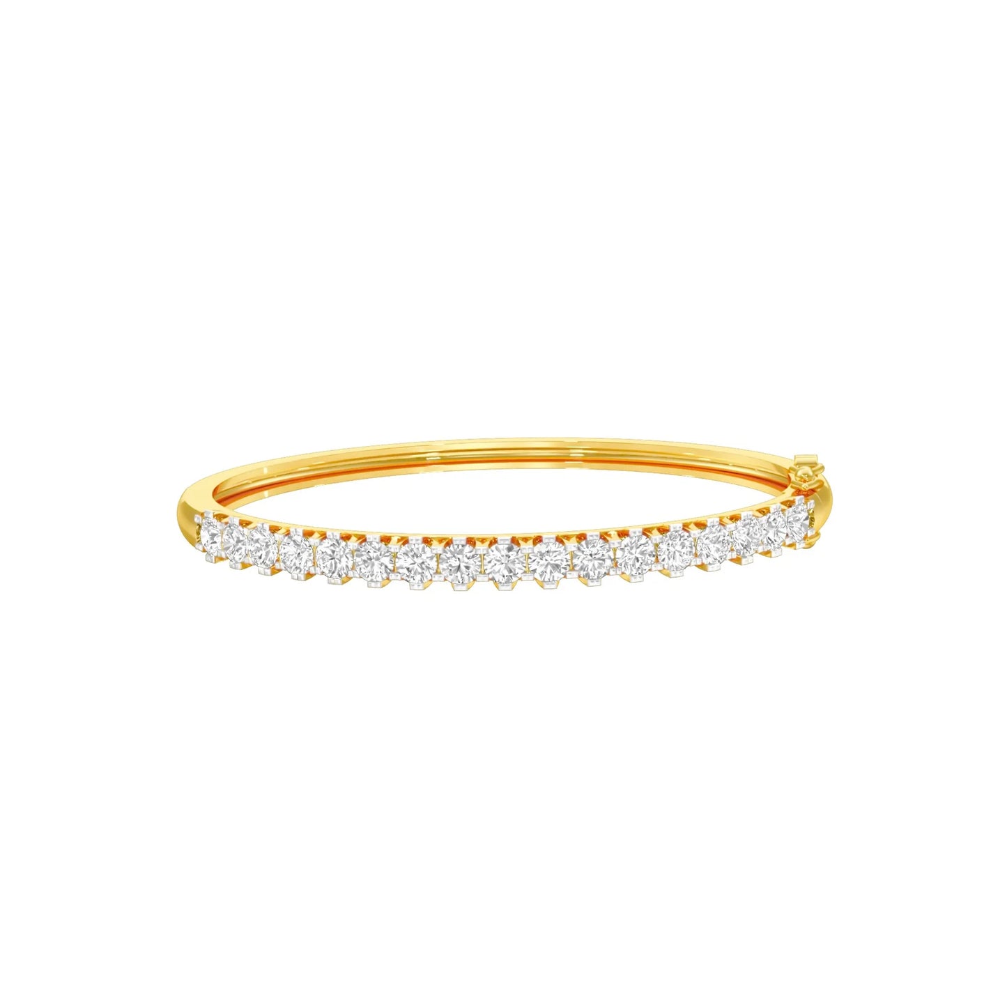 Statement Strand Diamond Kada Bracelet