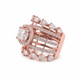 Cocktail Cushion Diamond Ring