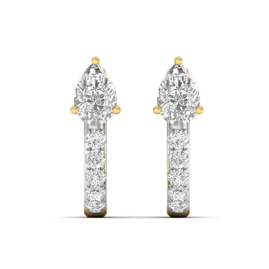 0.7 Carat Cascade Diamonds Earrings